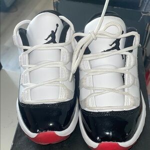 Kids' Black and White Sneakers